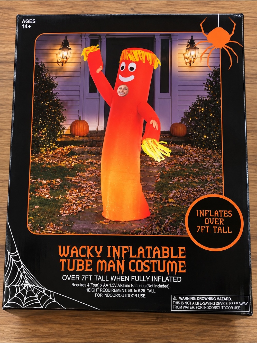 🎃 Wacky Inflatable Tube Man Halloween Costume 🎃